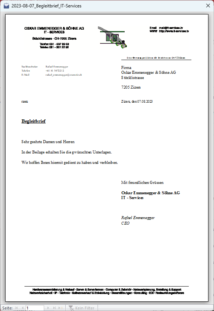 Software Briefassistent Briefe erstellen